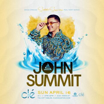 John Summit / Sun April 16th / Clé Pool-img