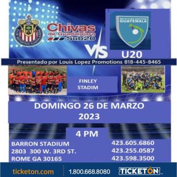 CHIVAS U20 VS GUATEMALA U20