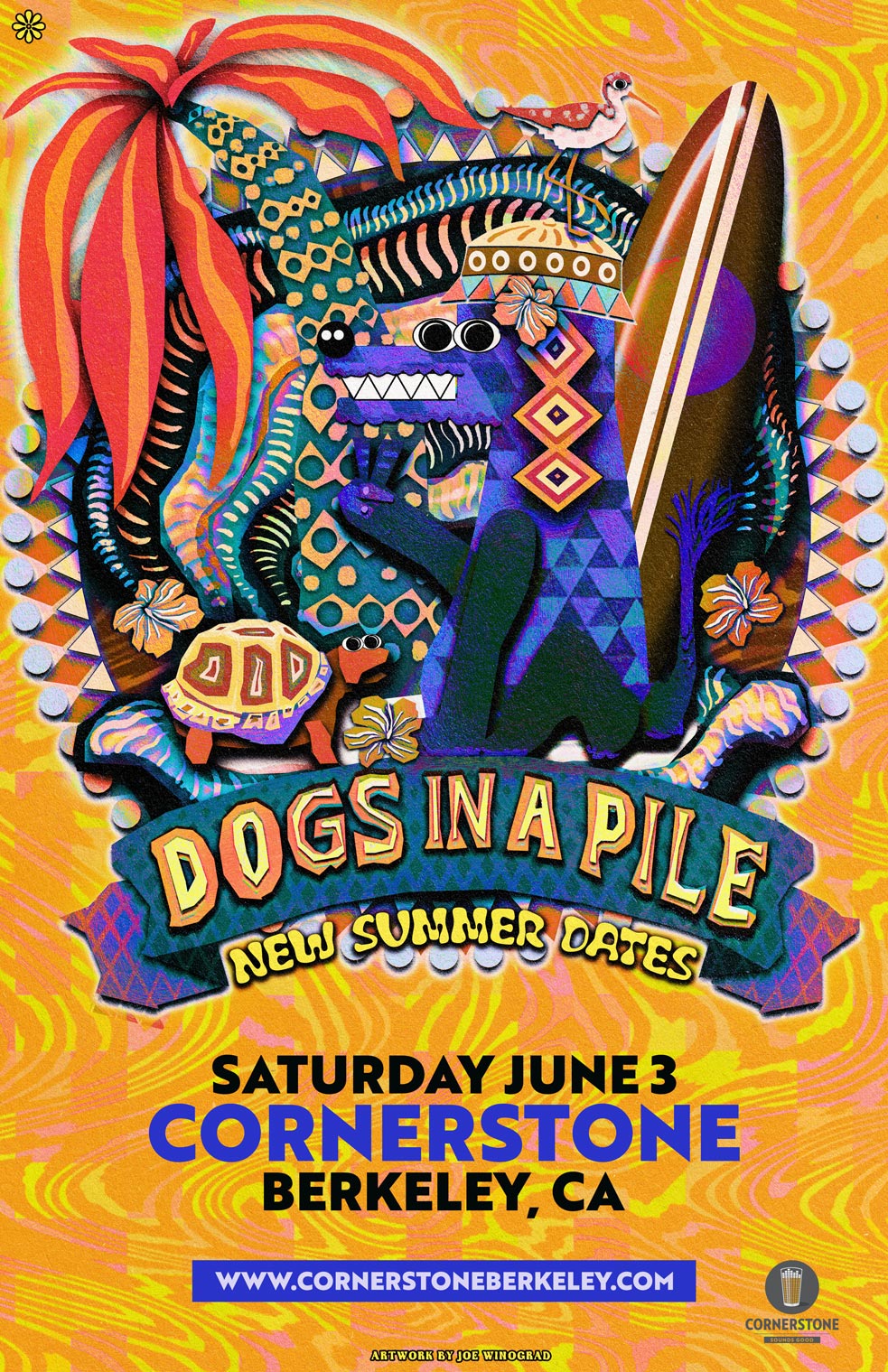 Buy Tickets to Dogs In A Pile in Berkeley on Jun 03, 2023