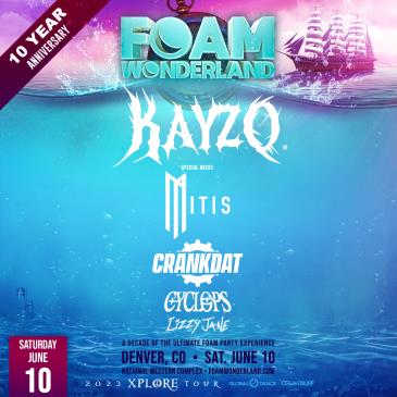Buy Tickets to Foam Wonderland (Denver, CO) - XPLORE TOUR 2023 in ...