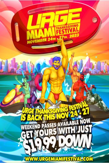 Passes URGE Miami Thanksgiving Festival 23: 