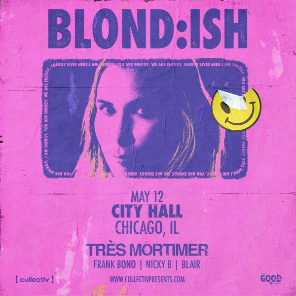 BLOND:ISH at City Hall Chicago: 