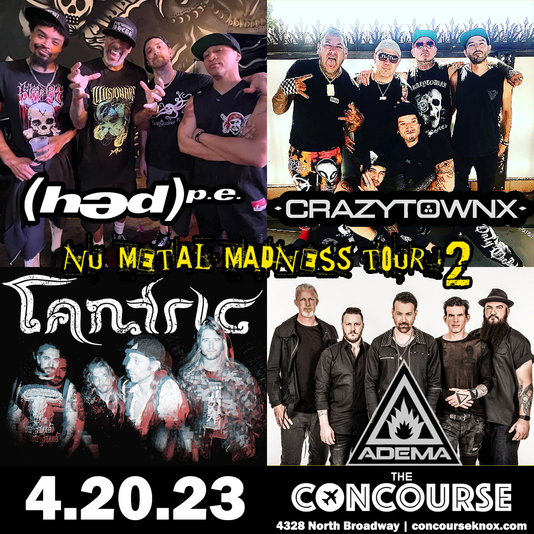 Buy Tickets to Nu Metal Madness Tour 2 in Knoxville on Apr 20, 2023