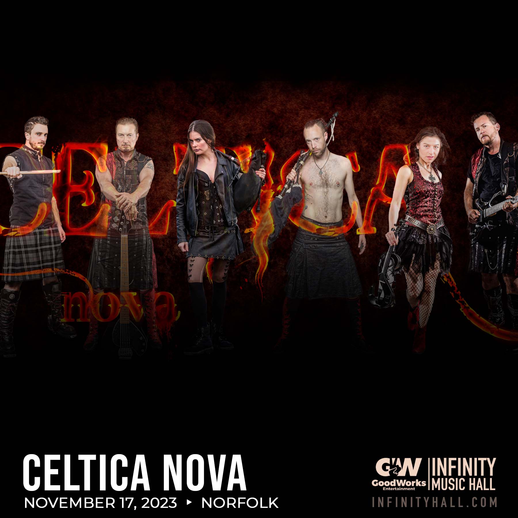 Buy Tickets to Celtica Nova in Norfolk on Nov 17, 2023