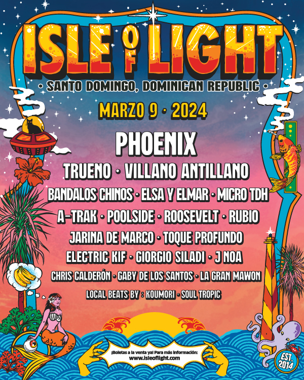 Isle of Light 2024 09 de marzo Santo Domingo