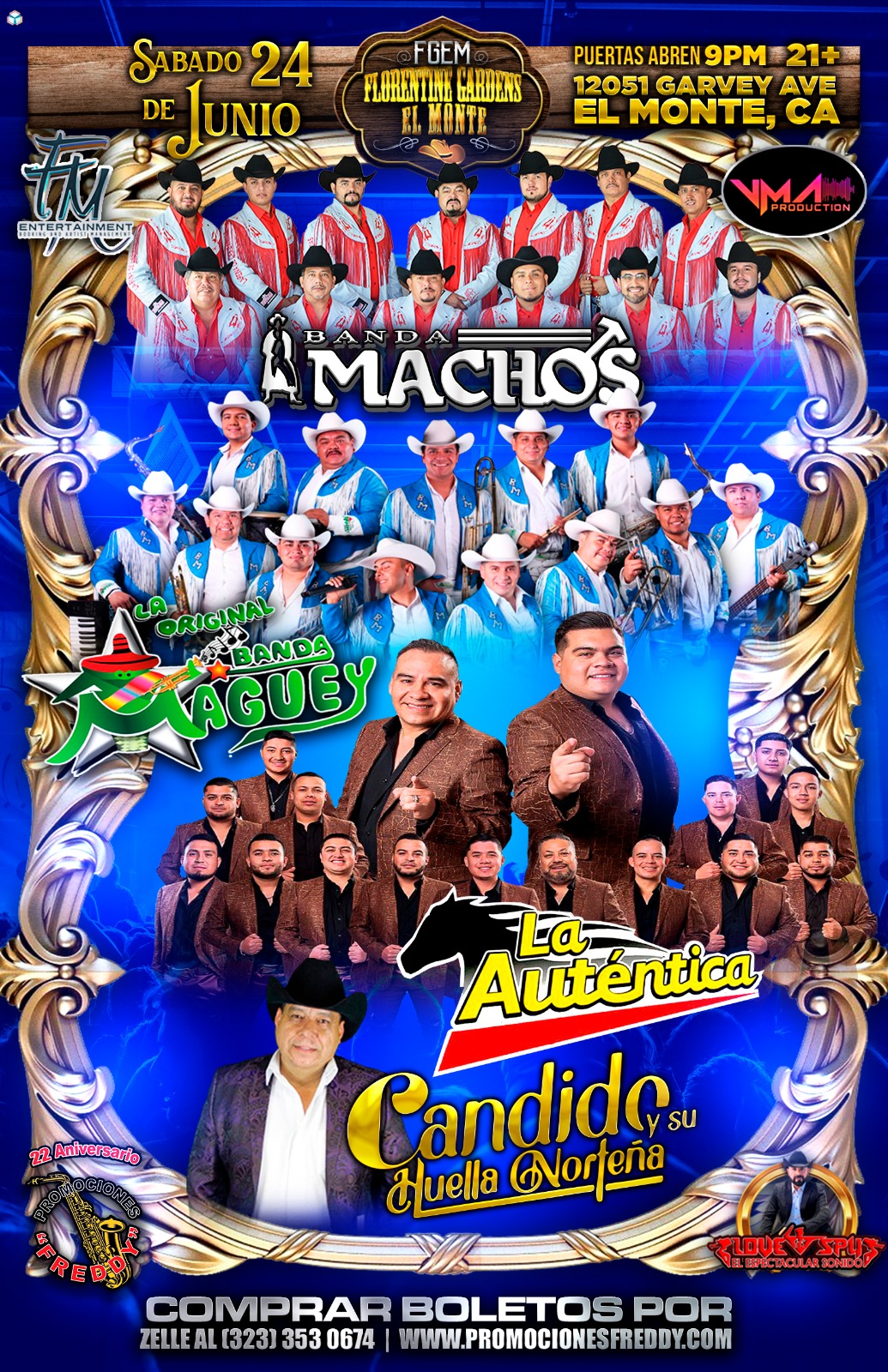 Buy Tickets to BANDA MACHOS in El Monte on Jun 24, 2023