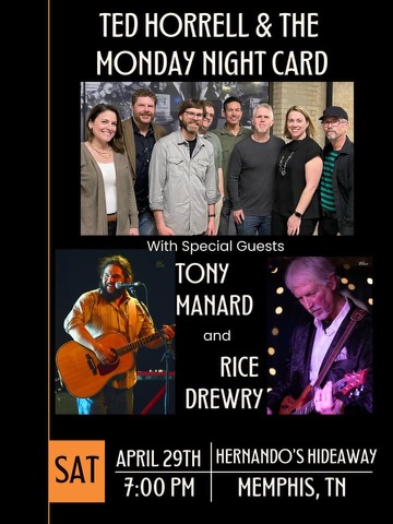 Buy Tickets to Ted Horrell & TMNC w/ Tony Maynard and Rice Drewry in ...