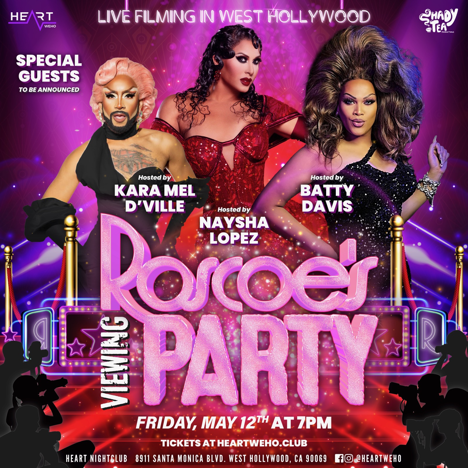 Buy Tickets to Roscoe's VIEWING PARTY Drag Race All Stars in West