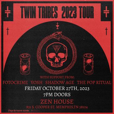 Twin Tribes w/ Fotocrime, Vosh,Shadow Age and the pop ritual-img