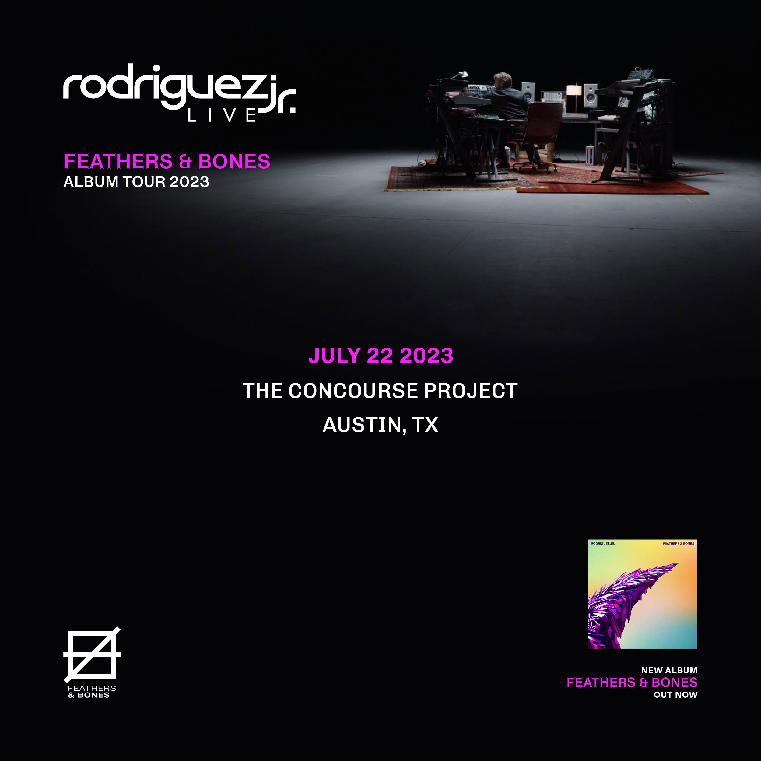 Rodriguez Jr. (Live) + More TBA at The Concourse Project