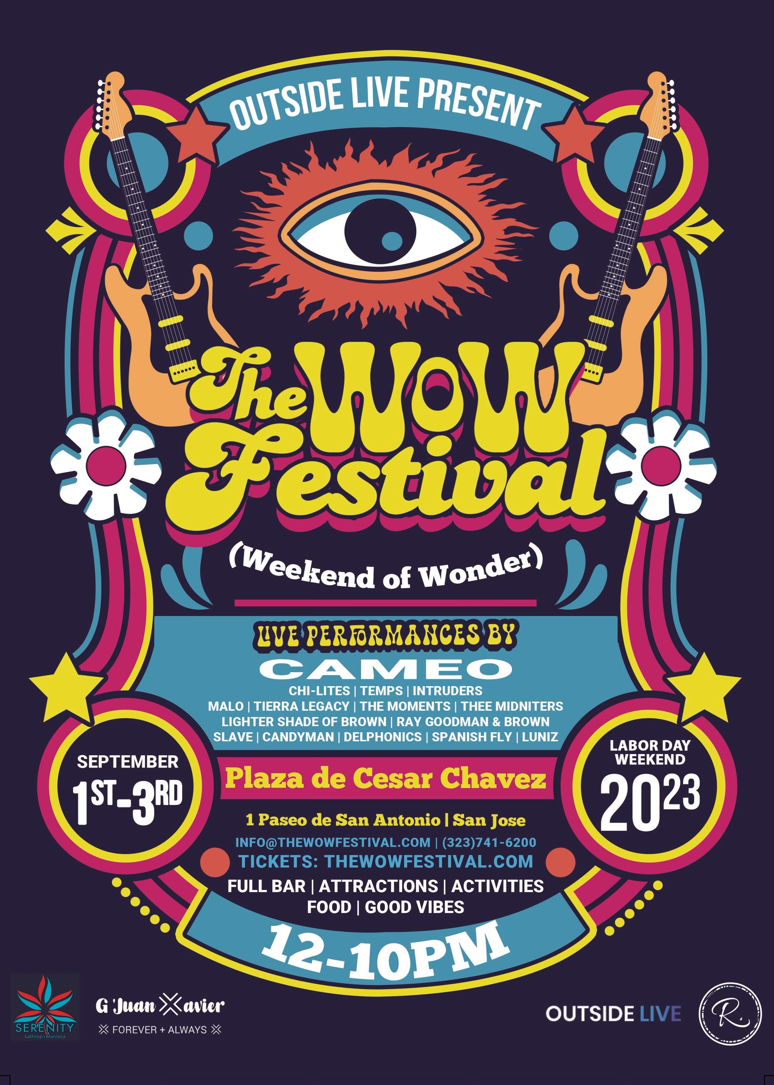 Buy Tickets to Outside Live Presents The WOW Festival 2023 in San Jose