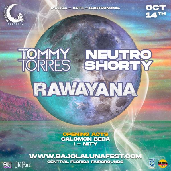 Buy Tickets to Bajo La Luna Fest 2023 in Orlando on Oct 14, 2023