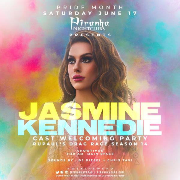 Buy Tickets to PIRANHA PRESENTS JASMINE KENNEDIE FROM RPDR SEASON 14 in