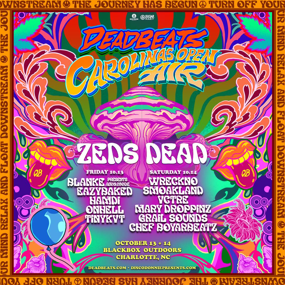 Buy Tickets to Deadbeats Carolinas Open Air in Charlotte on Oct 13 ...