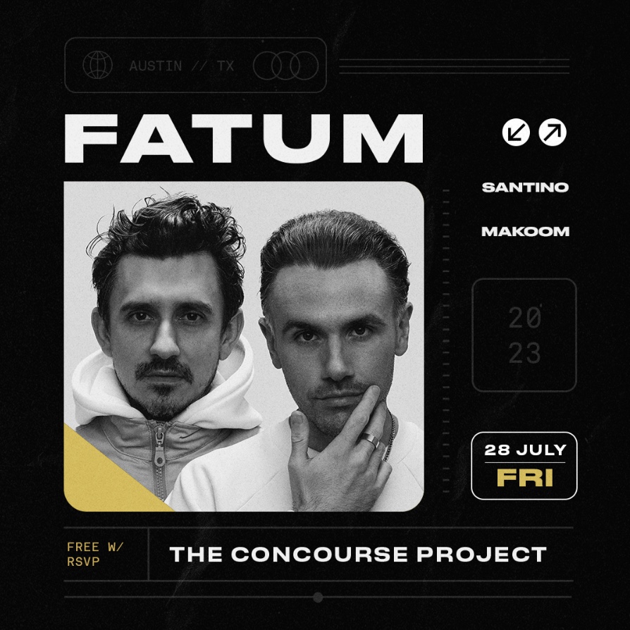 Buy Tickets to FREE WITH RSVP: Fatum at The Concourse Project in Austin ...