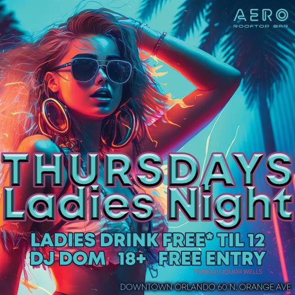 Aero Thursday Ladies Night: 