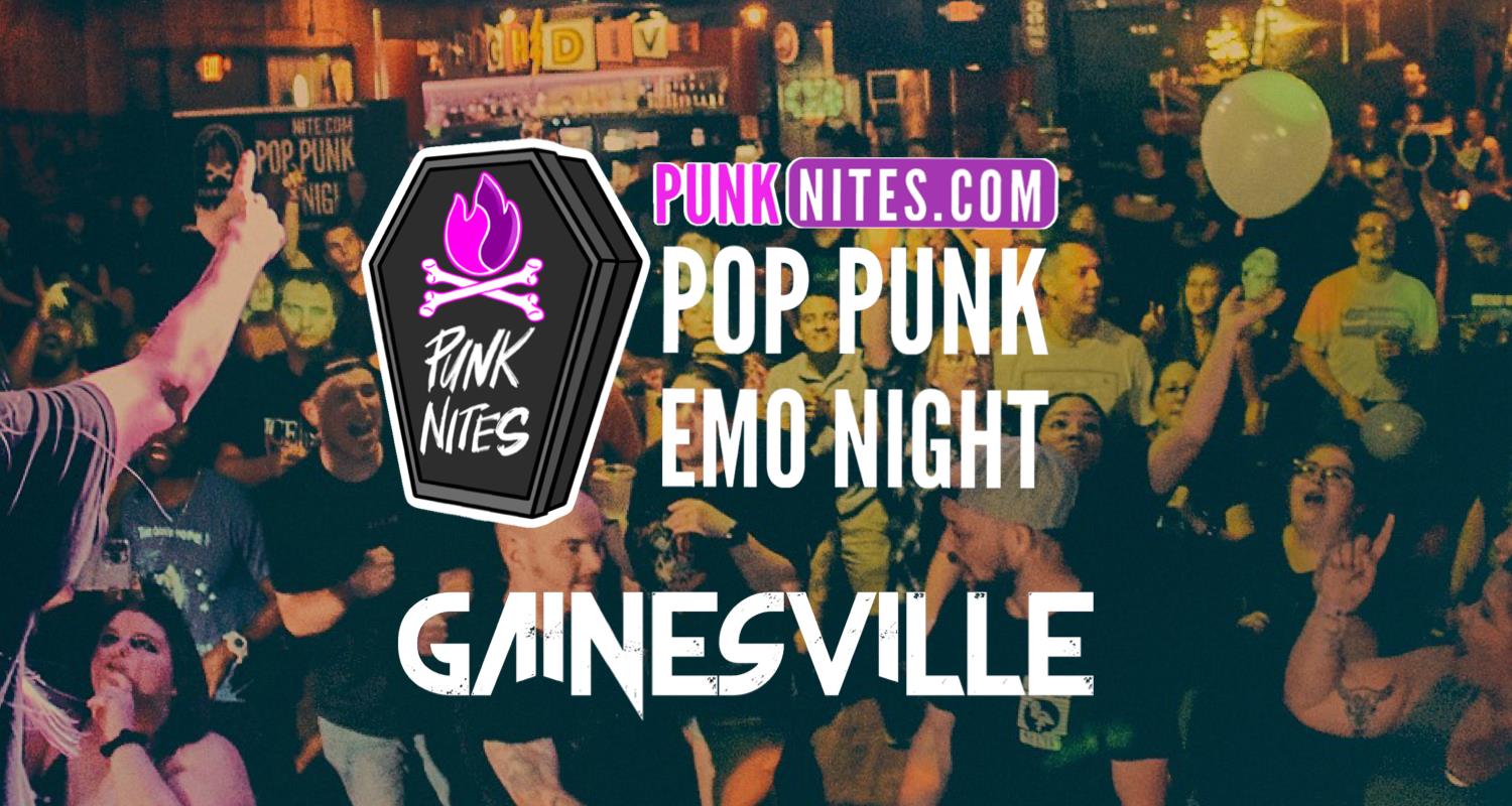 PunkNite Pop Punk Emo Night JACKSONVILLE @ Jack Rabbits - Aug 26