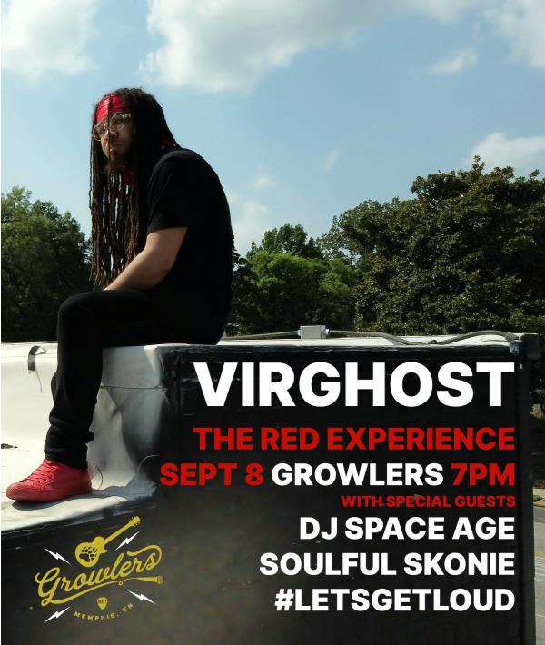 Buy Tickets to Virghost The Red Experience at Growlers Memphis,TN in