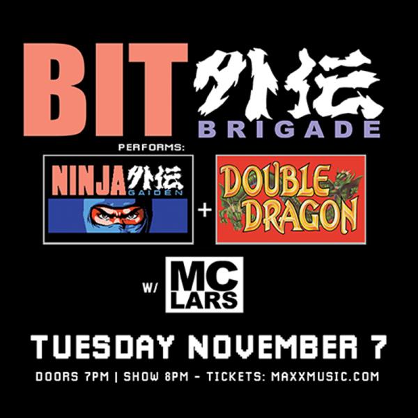 BIT BRIGADE performs: Ninja Gaiden + Double Dragon w/MC Lars: 