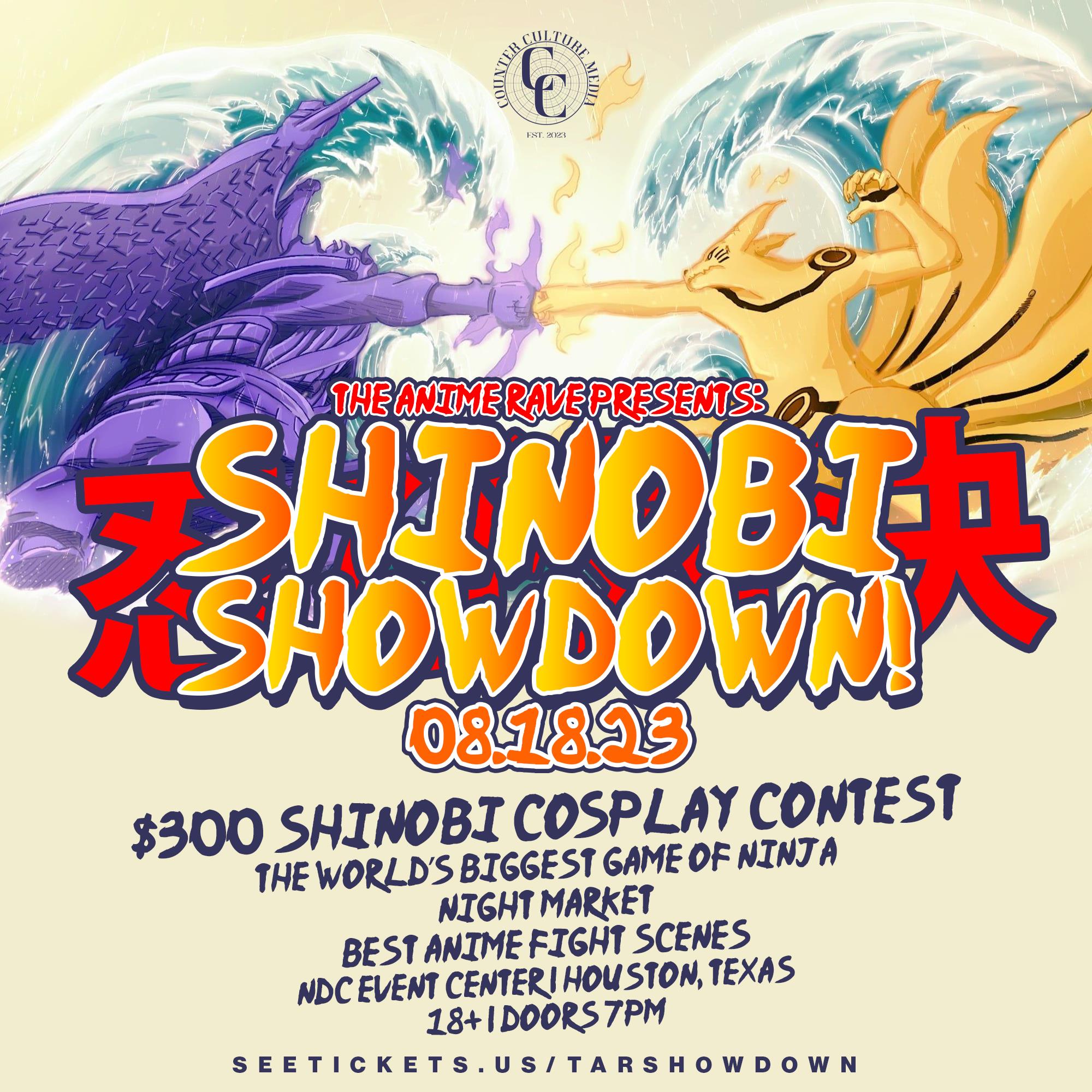 Buy Tickets to The Anime Rave: Shinobi Showdown in Houston on Aug 18, 2023