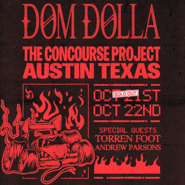 Dom Dolla at The Concourse Project (Formula 1 Weekend - Sun): 