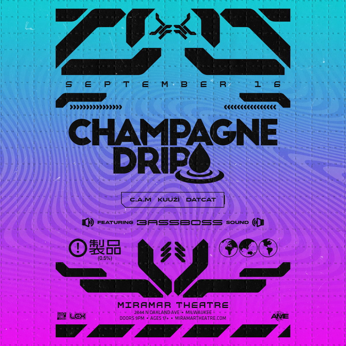 champagne drip tour 2023