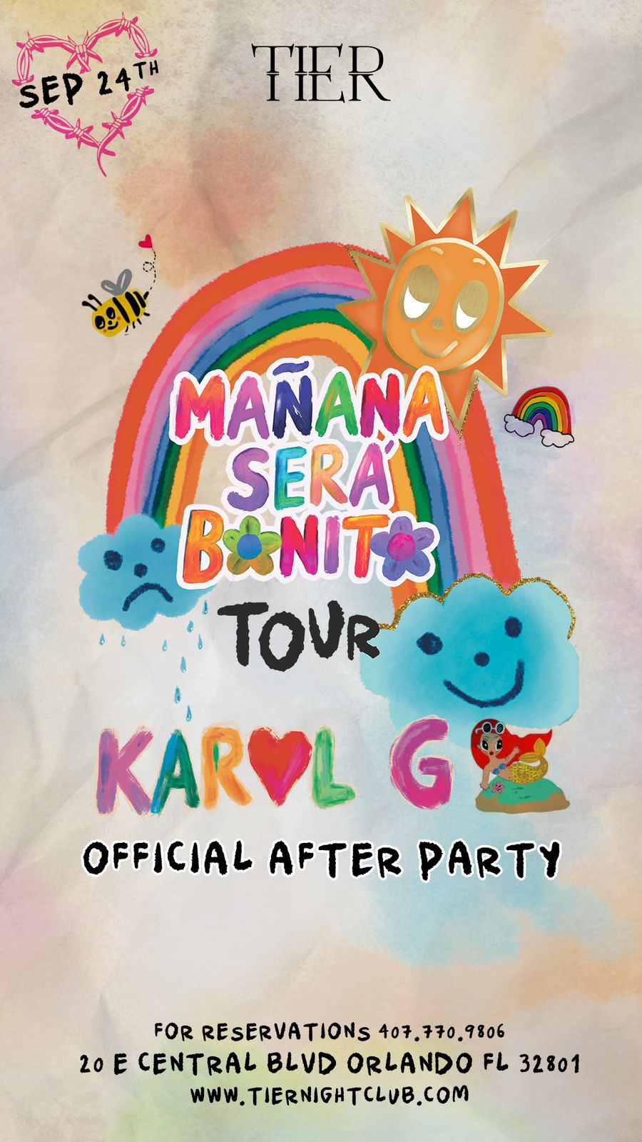 Buy Tickets to KAROL G ** OFFICIAL AFTER PARTY ** in ORLANDO on Sep 24