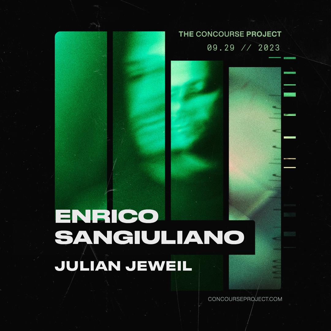 Enrico Sangiuliano + Julian Jeweil at The Concourse Project