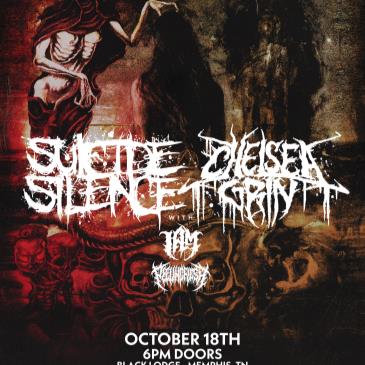 Suicide Silence and Chelsea Grin w/ I Am and PeelingFlesh-img