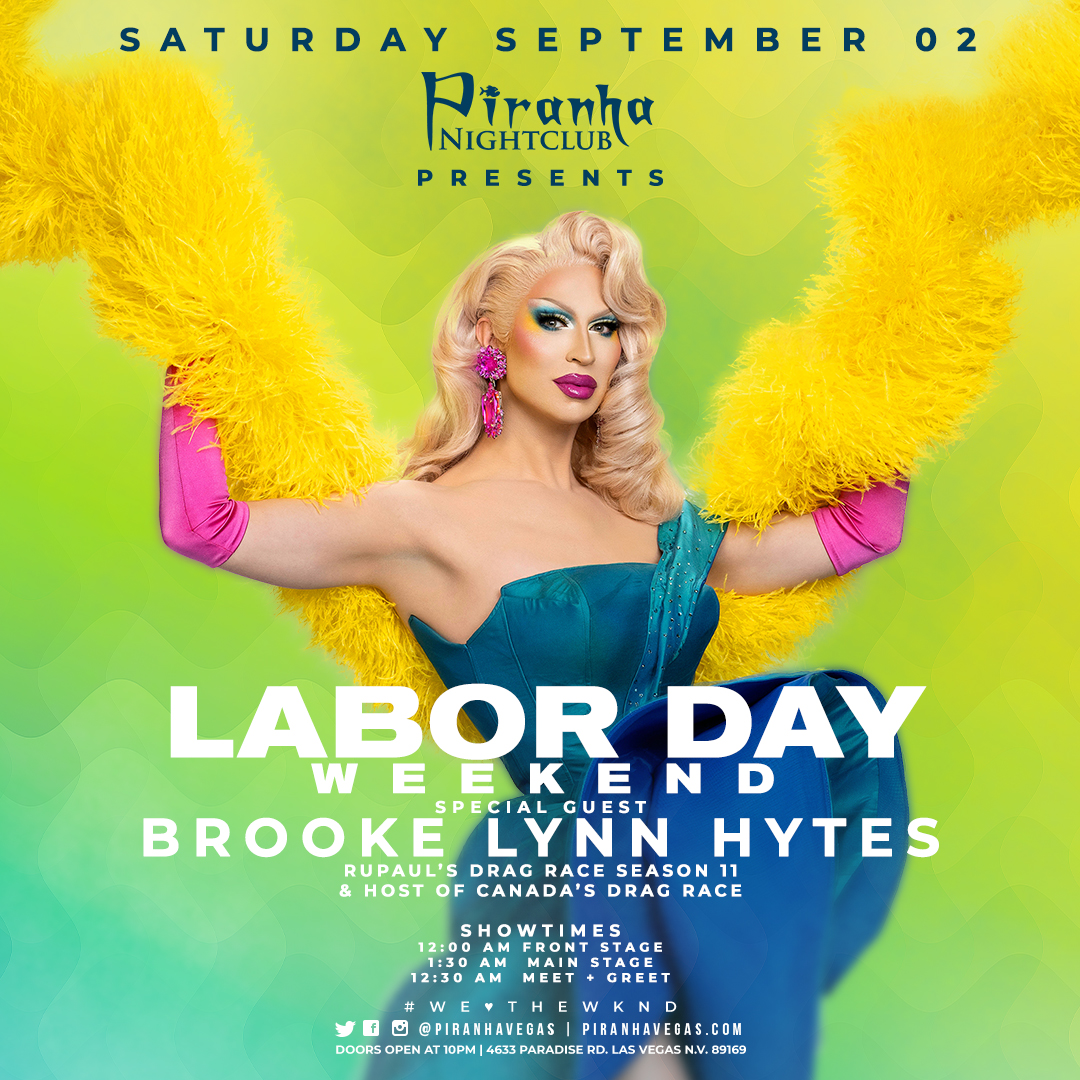 Buy Tickets to PIRANHA PRESENTS BROOKE LYNN HYTES & DJ KITTY GLITTER in ...