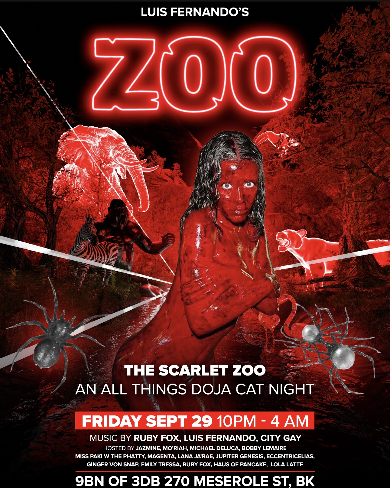 Buy Tickets to THE SCARLET ZOO: AN ALL THINGS DOJA CAT NIGHT! in 