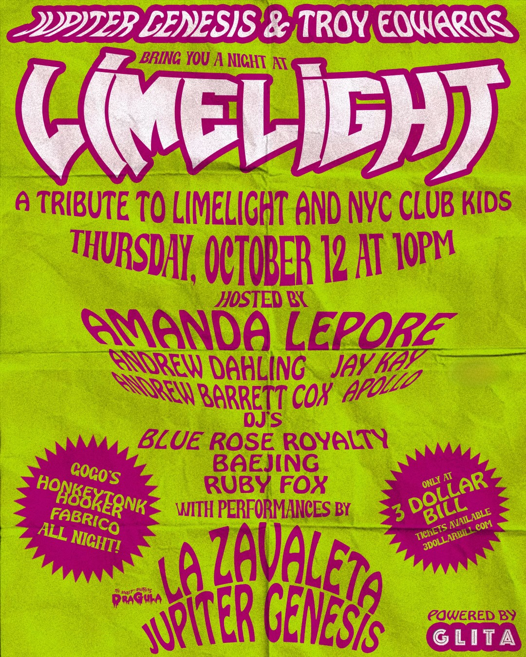 Buy Tickets to A Night at Limelight, tribute to Limelight & NYC Club