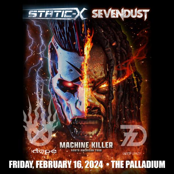 SOLD OUT: STATIC X / SEVENDUST: 