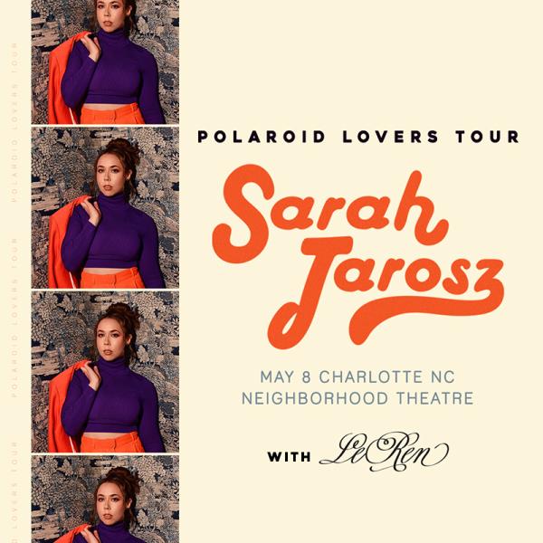 SARAH JAROSZ - Polaroid Lovers Tour with Le Ren: 