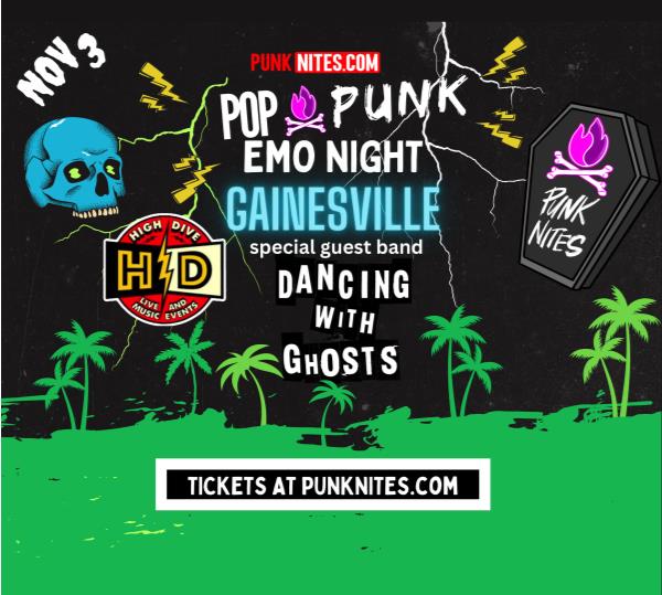 Pop Punk Emo Night with Dancing With Ghosts: 