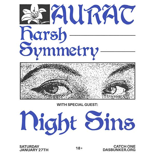 Harsh Symmetry / Aurat / Night Sins: 