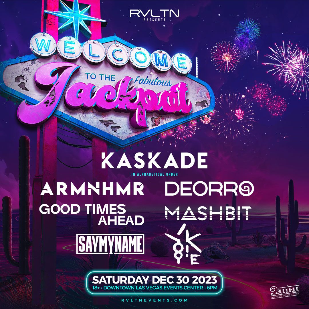 Buy Tickets to RVLTN Presents: JACKPOT 2023 - One Night Only (18+) in Las  Vegas on Dec 30, 2023