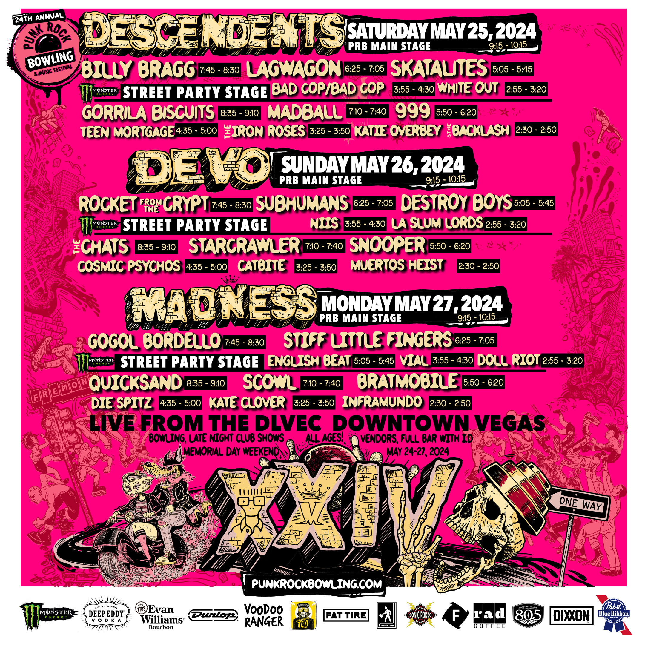 Buy Tickets to Punk Rock Bowling and Music Festival 2024 in Las Vegas