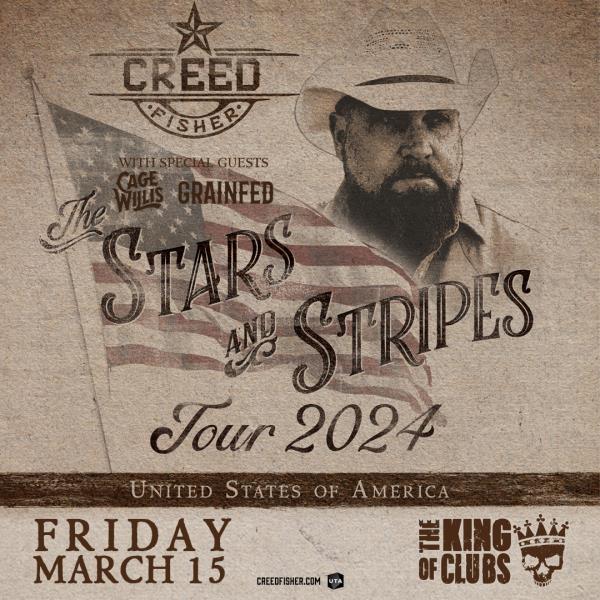 Buy Tickets to Creed Fisher in Columbus on Mar 15, 2024