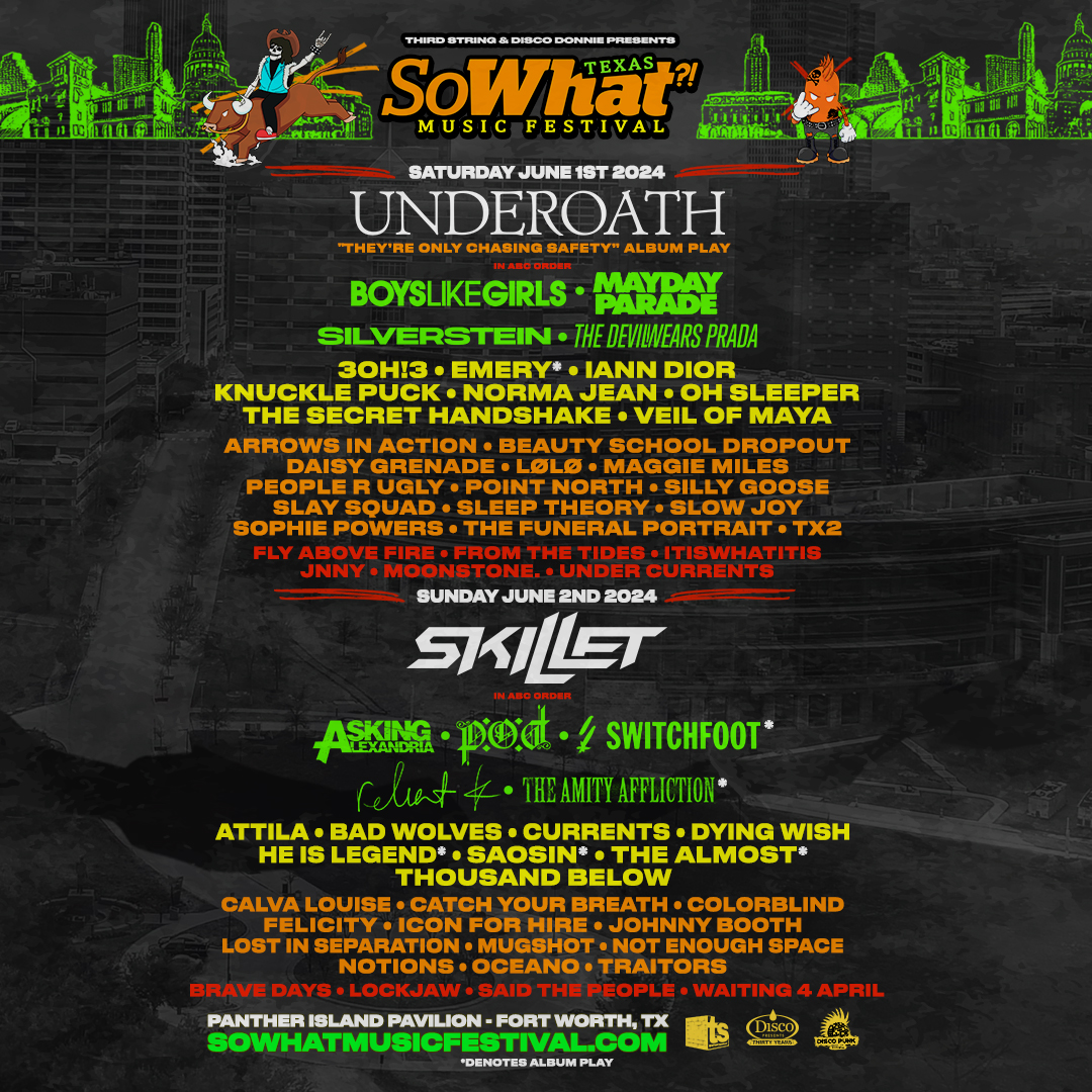 Buy Tickets to So What?! Music Festival 2024 in Fort Worth on Jun 01