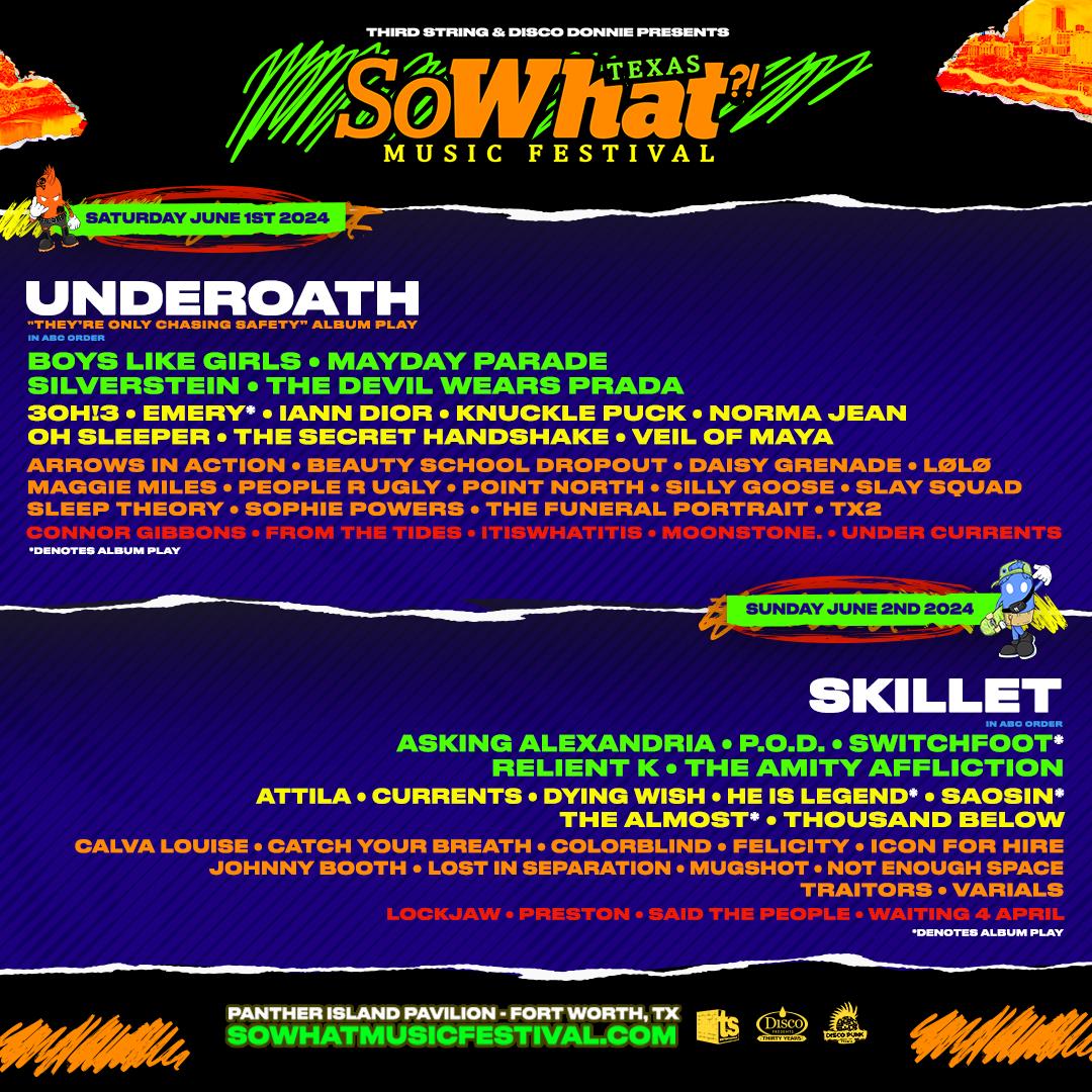 Buy Tickets to So What?! Music Festival 2024 in Fort Worth on Jun 01