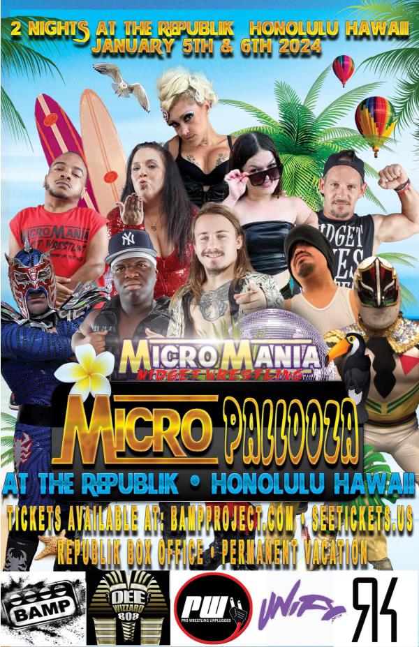 Micro Palooza Midget Wrestling: 
