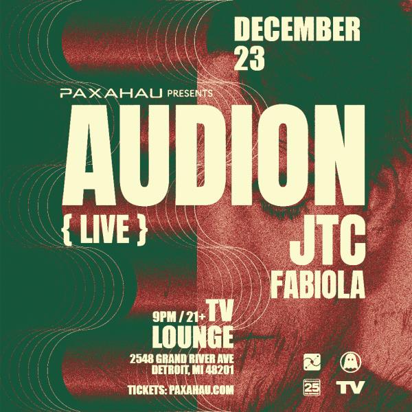 Paxahau Presents Audion (Live): 
