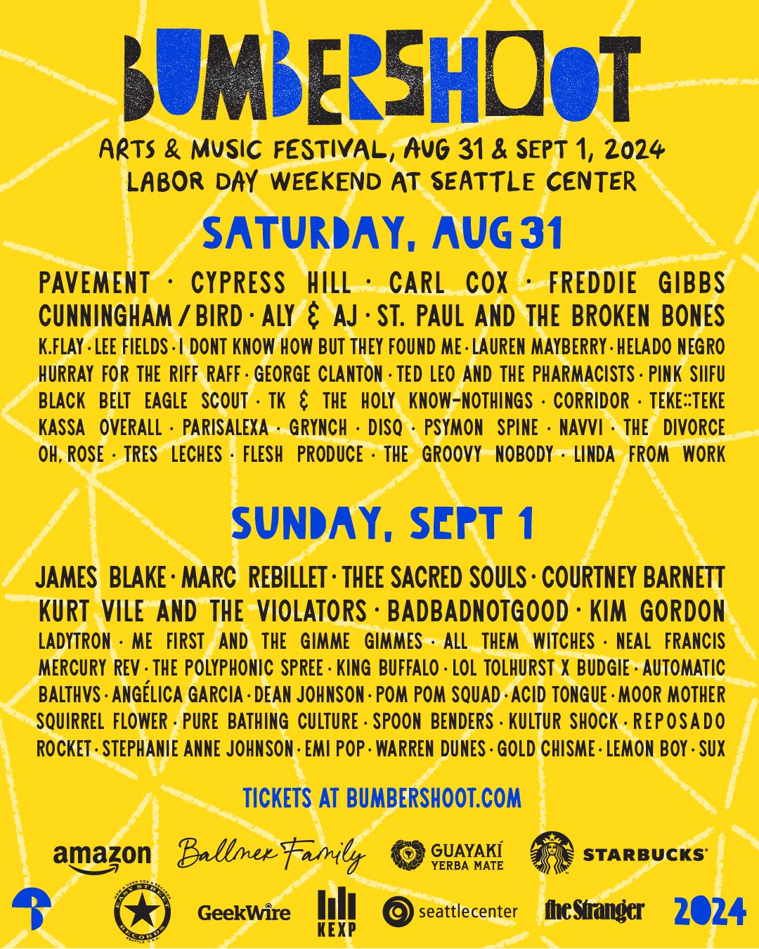 Buy Tickets to Bumbershoot 2025 Arts and Music Festival in Seattle on