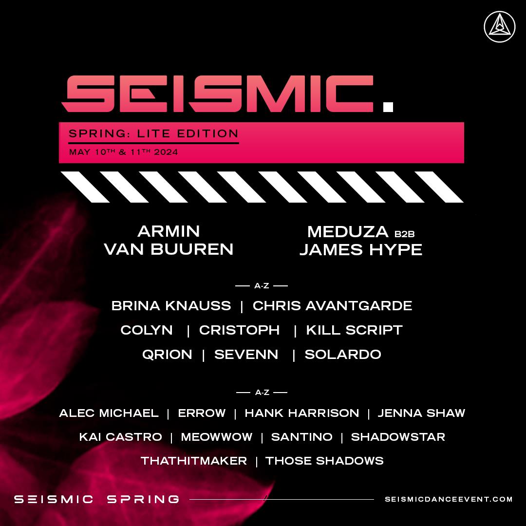 Buy Tickets to Seismic Spring 2025 [Lite Edition] in Austin on May 10