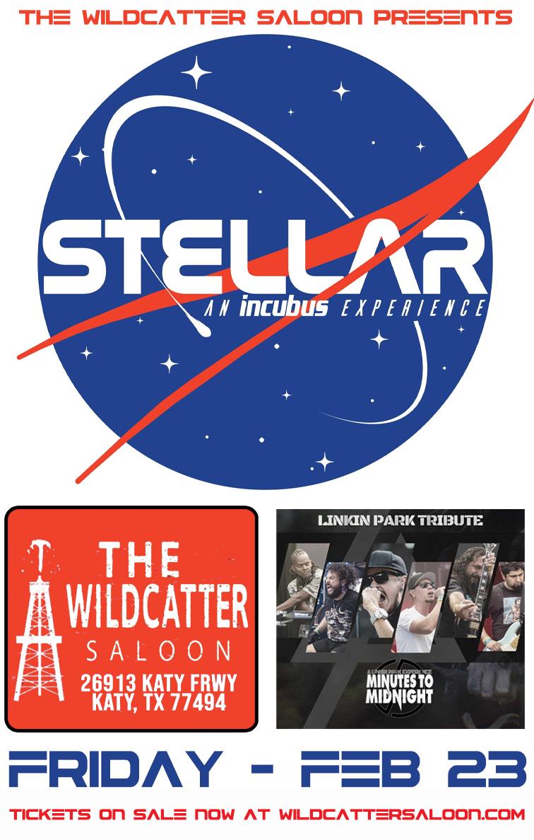 Buy Tickets to Stellar with Minutes to Midnight in Katy on Feb 23 