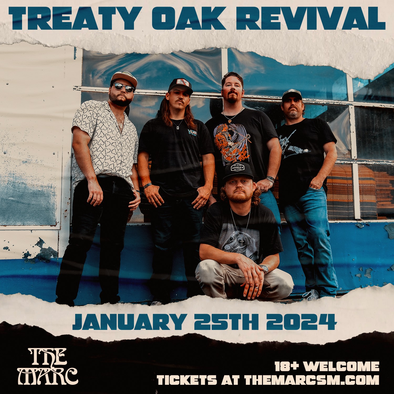 Buy Tickets to 1.25 Treaty Oak Revival at The Marc San Marcos TX in