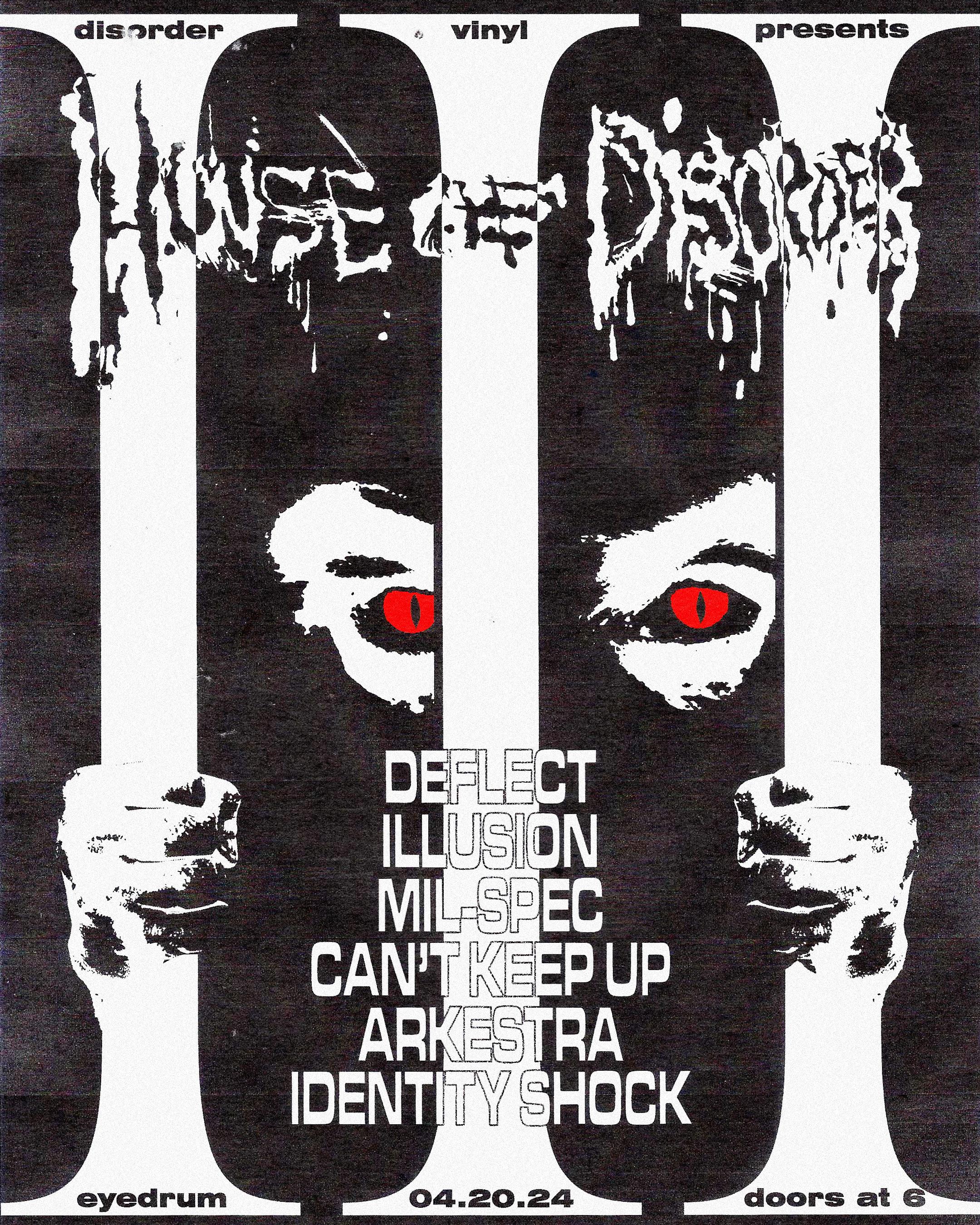 Buy Tickets to HOUSE OF DISORDER DAY 1 EYEDRUM GALLERY in Atlanta on