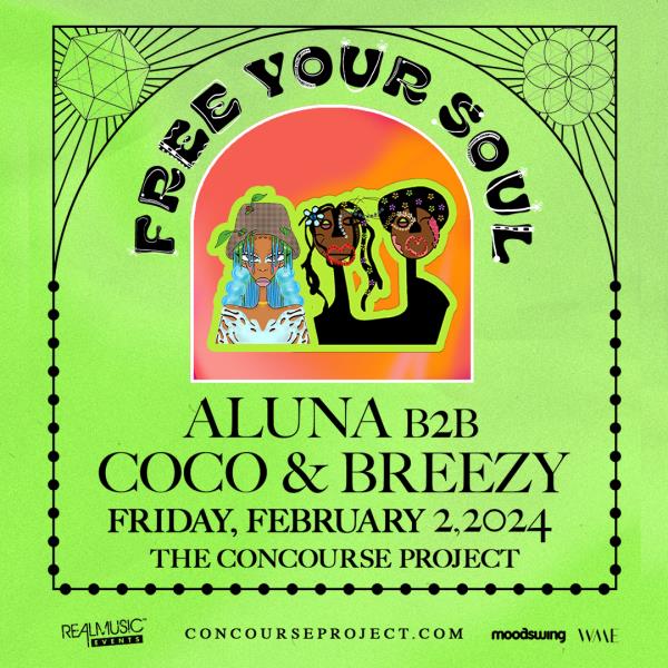 Aluna b2b Coco & Breezy at The Concourse Project: 