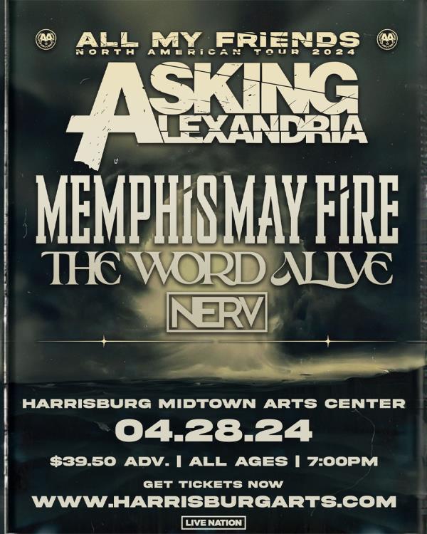Buy Tickets to Asking Alexandria All My Friends North American Tour